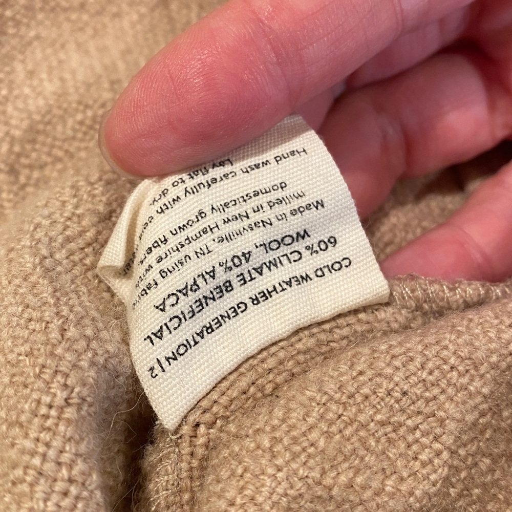 Elizabeth Suzann Tan Crew Neck Sweater - Picture 5 of 5